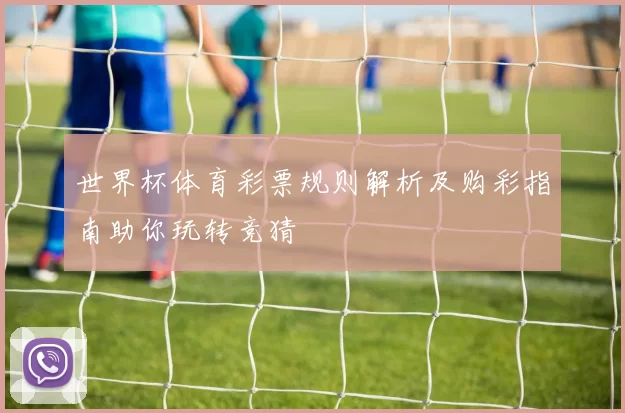 世界杯体育彩票规则解析及购彩指南助你玩转竞猜