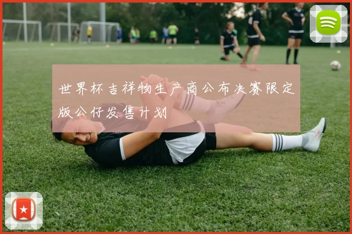 世界杯吉祥物生产商公布决赛限定版公仔发售计划
