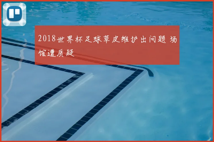 2018世界杯足球草皮维护出问题 场馆遭质疑